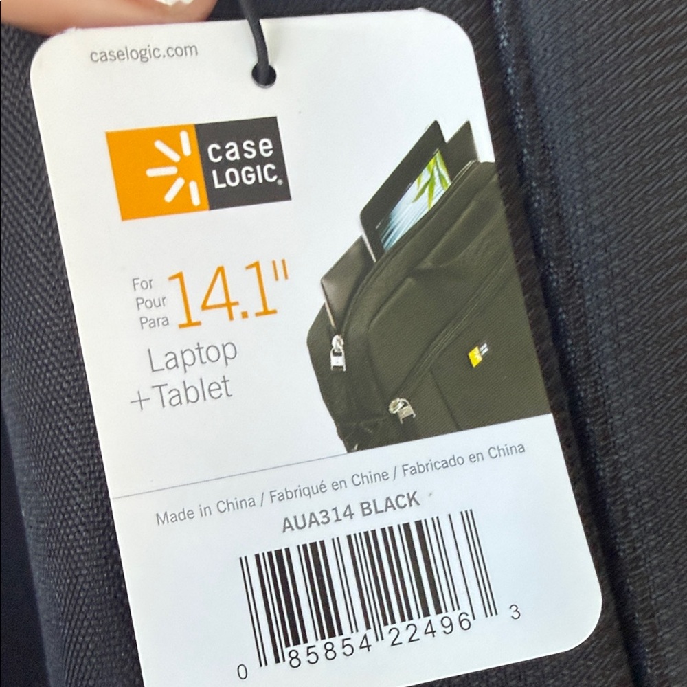 Case Logic 14.1" Black Laptop & Tablet Sleeve